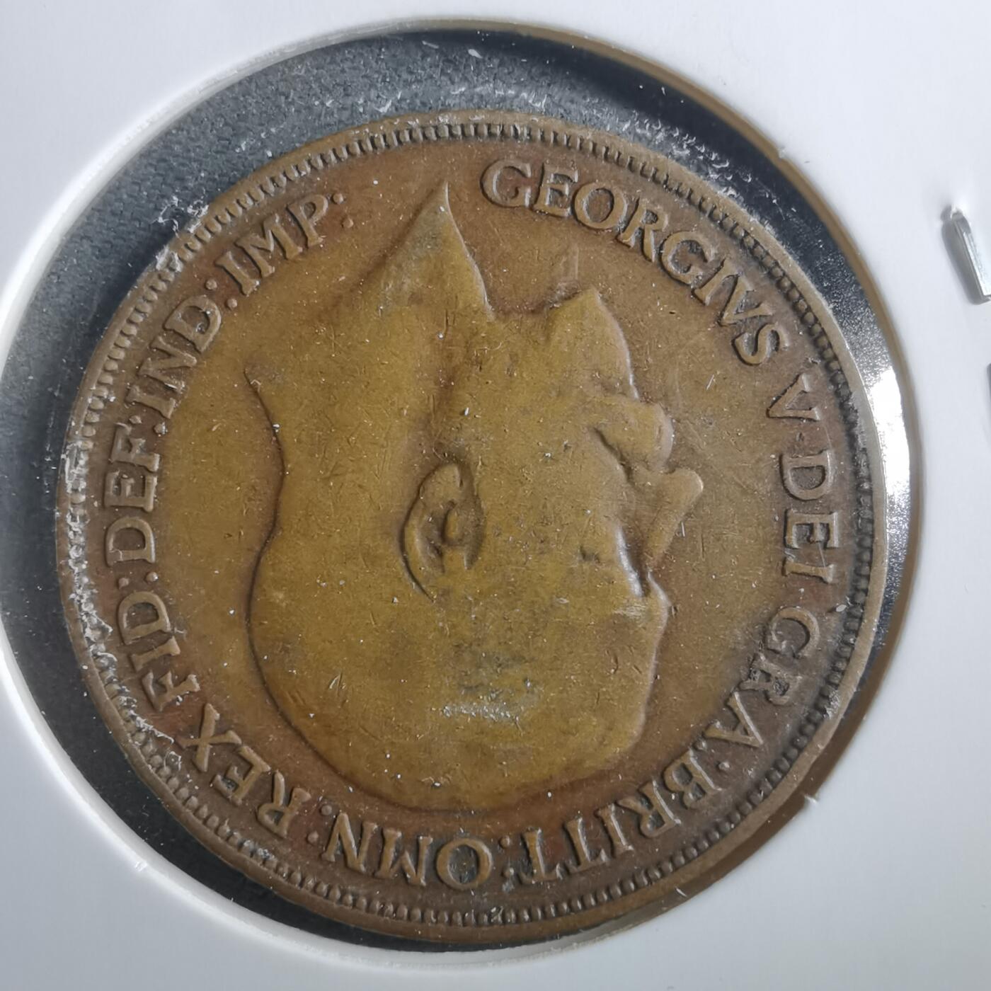 沼泽如烟--第906场 英国1915年1便士