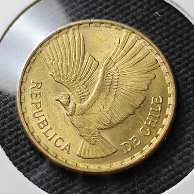 KK钱币收藏小铺  第371场  2月预留时间 周末发货 -  1969智利2分铜币 好品