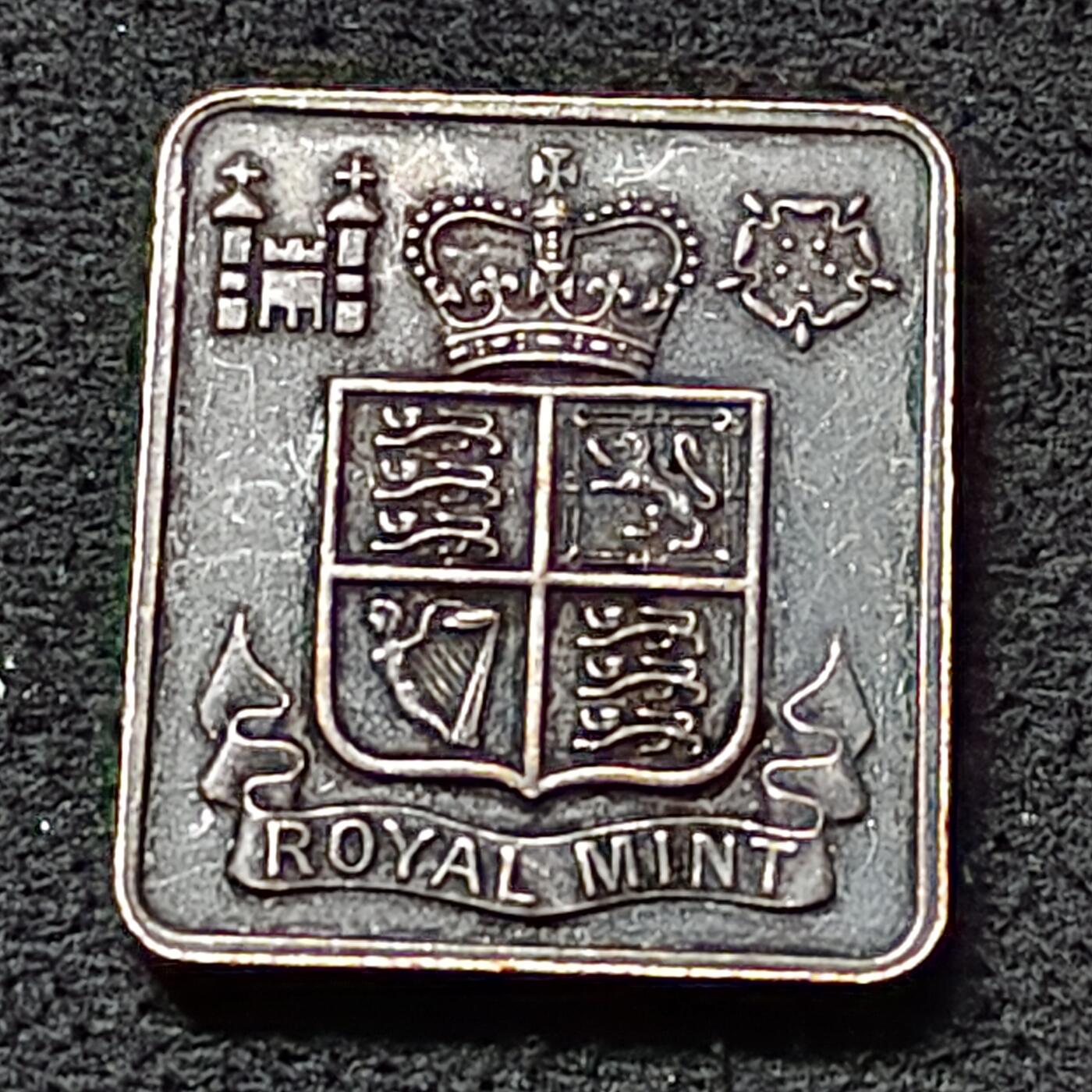 【全场包邮】纯粹捡漏拍478场（免费代拍第15场） 【纪念章】英国1989年皇家造币厂年度铭板纪念章