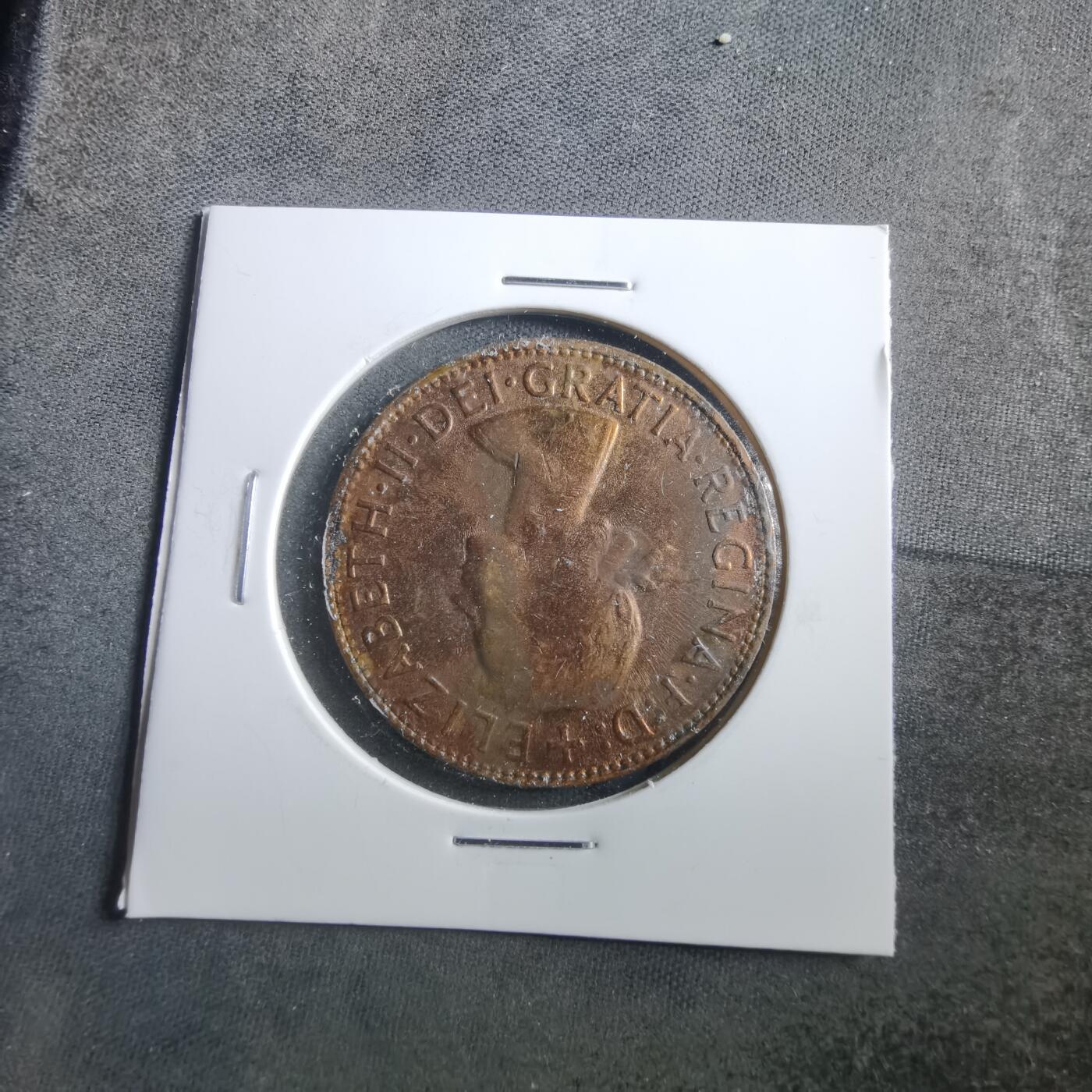 沼泽如烟--第906场 澳大利亚1961年1便士