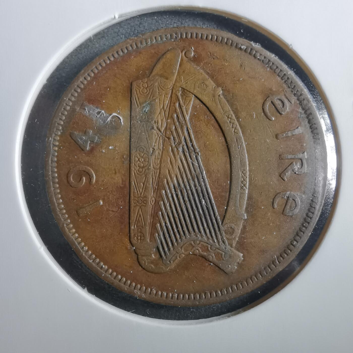 沼泽如烟--第906场 爱尔兰1941年1便士