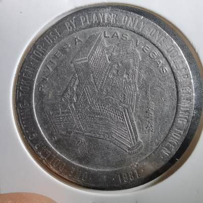 沼泽如烟--第906场 - 拉斯维斯加1981年一元代币