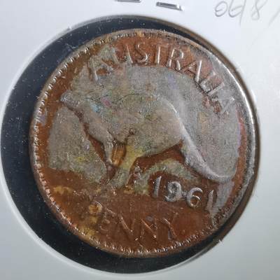 沼泽如烟--第906场 - 澳大利亚1961年1便士