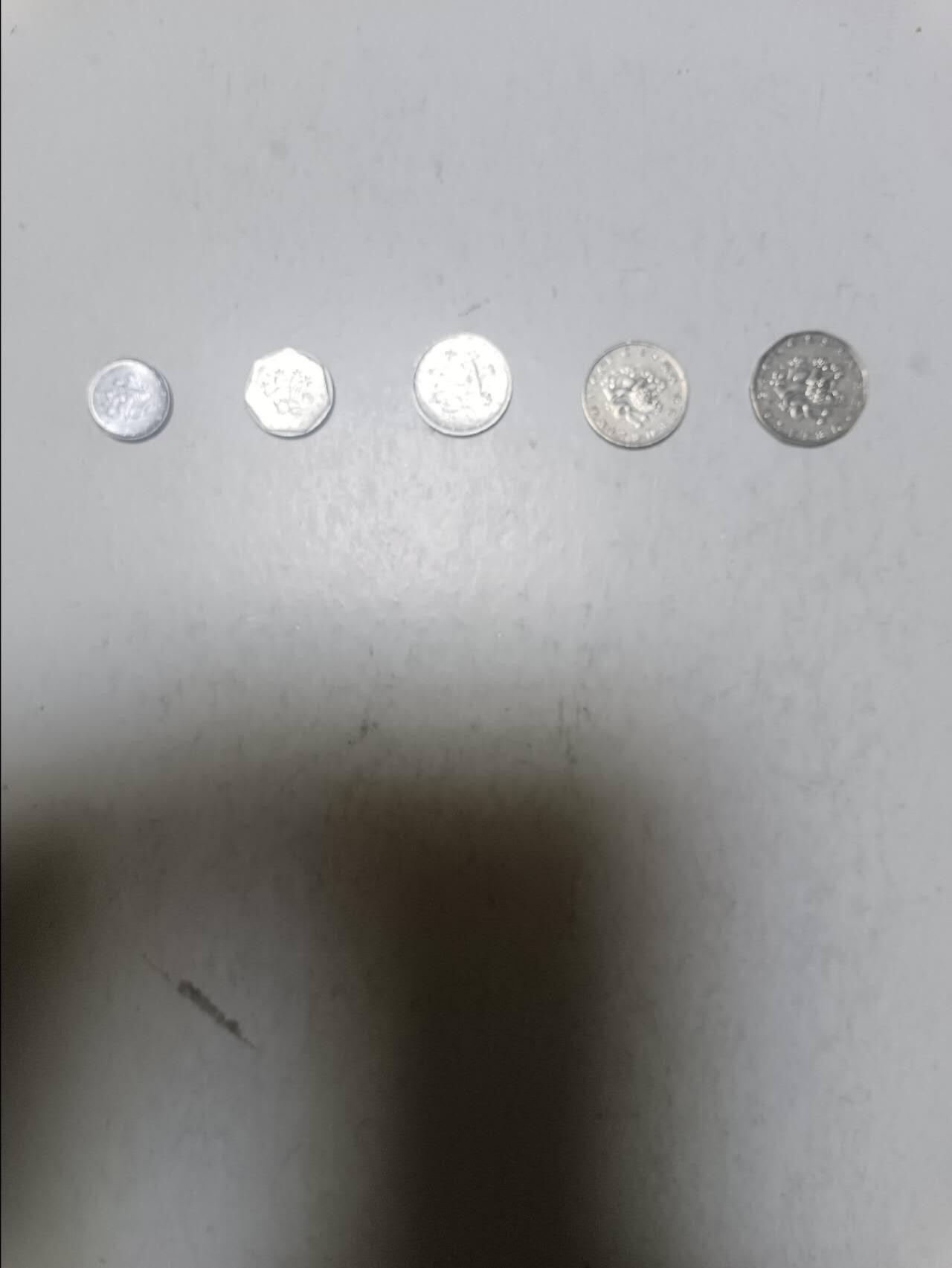 【20251120】非全新纸币第305场 欧洲国家5枚硬币