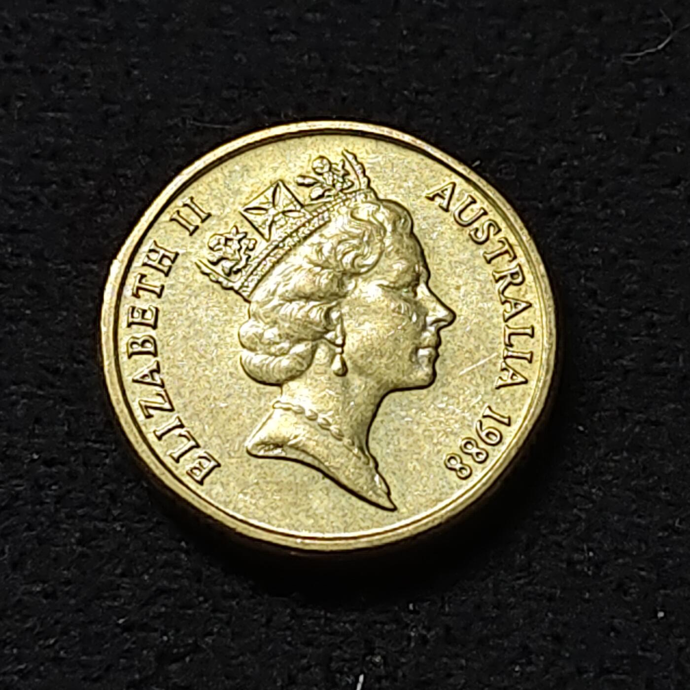 【全场包邮】纯粹捡漏拍478场（免费代拍第15场） 澳大利亚1988年2元-土著人