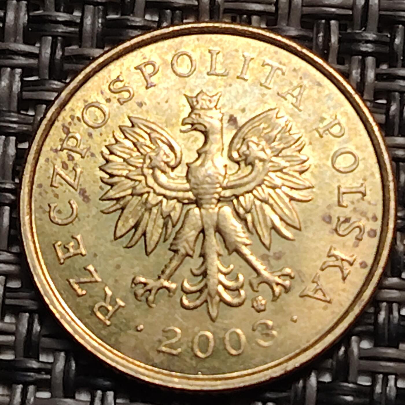 布加迪🐬～世界钱币(上海)🌾第 259 期 /  各国套币和散币 波兰🇵🇱 2003年 5格罗申