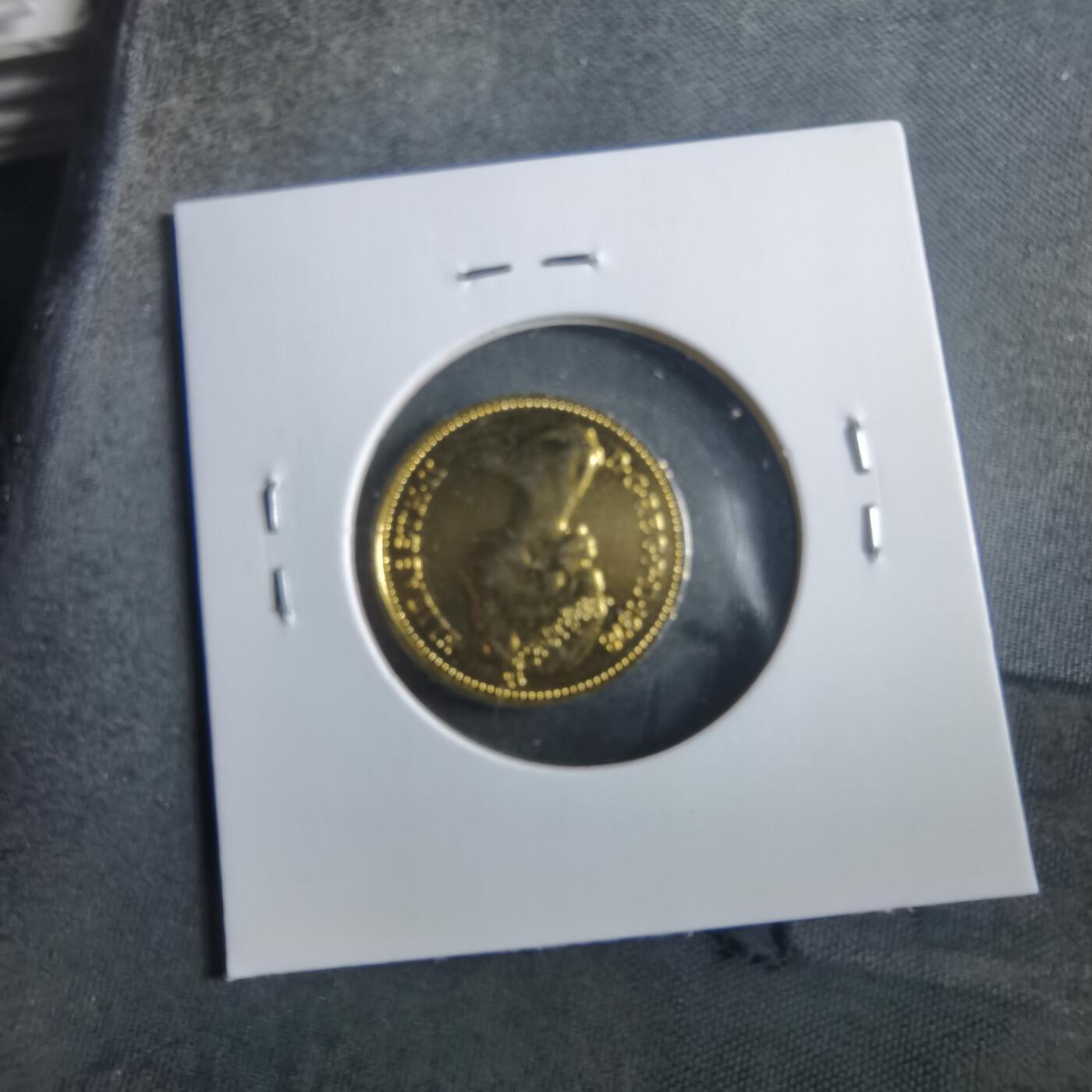 沼泽如烟--第906场 英国1978年1便士有镀层