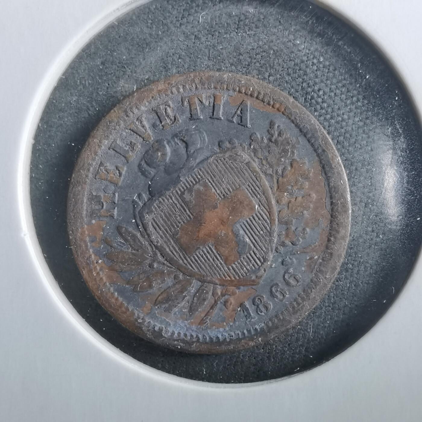 沼泽如烟--第906场 瑞士1866年二分