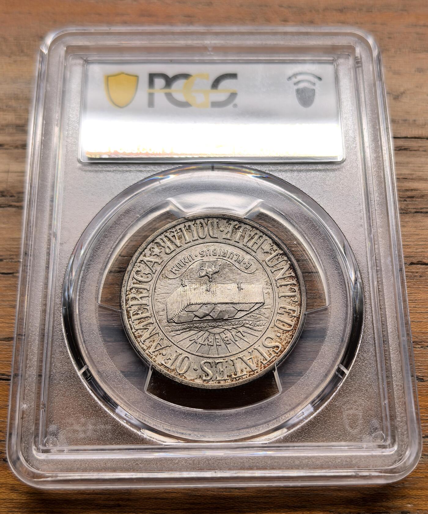 泉海漫舟·凡希社世界钱币微拍第三百十四期 1936美国约克郡三百年纪念半美元PCGS-MS67，极品收藏级！