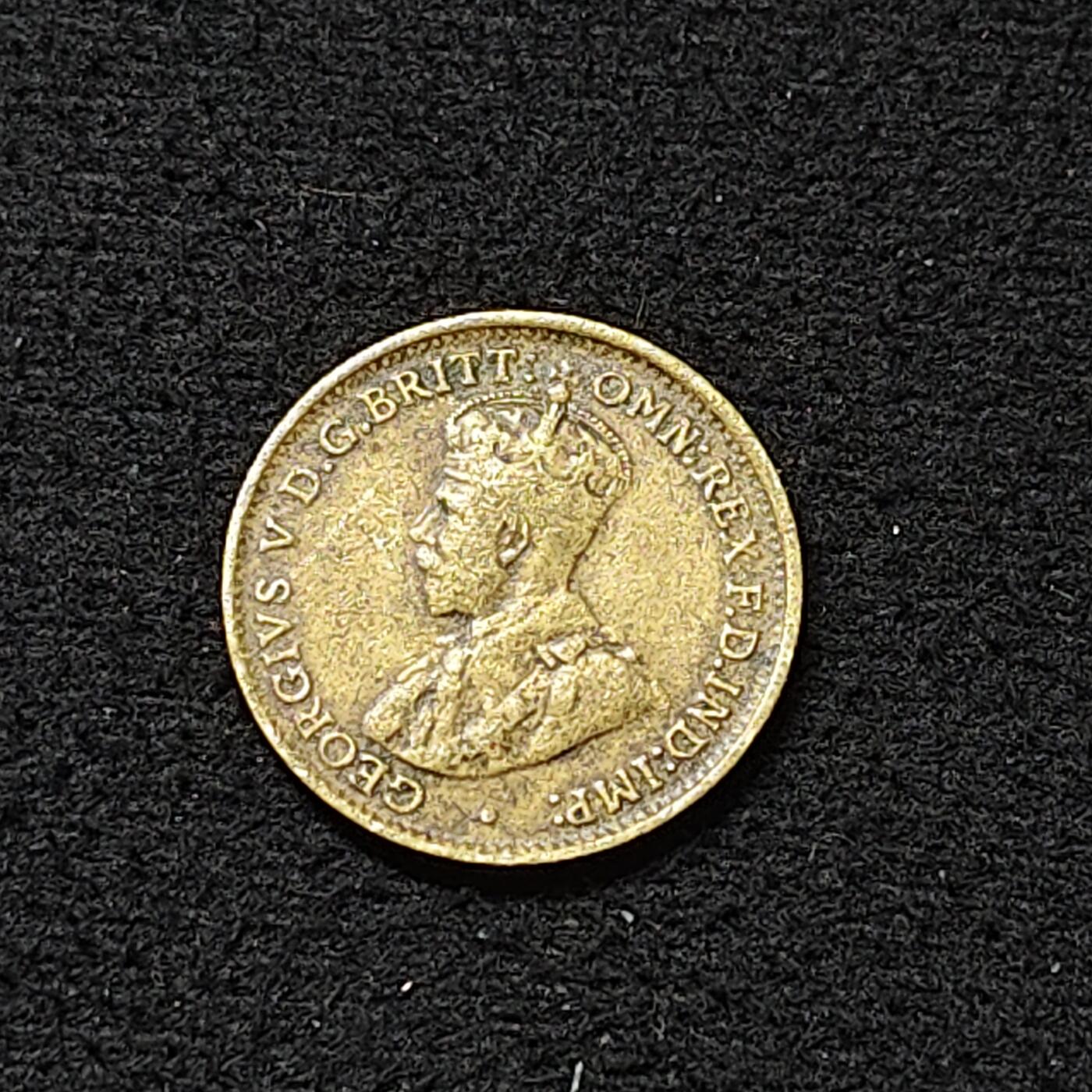 【全场包邮】纯粹捡漏拍478场（免费代拍第15场） 英属西非1920年乔治五世3便士