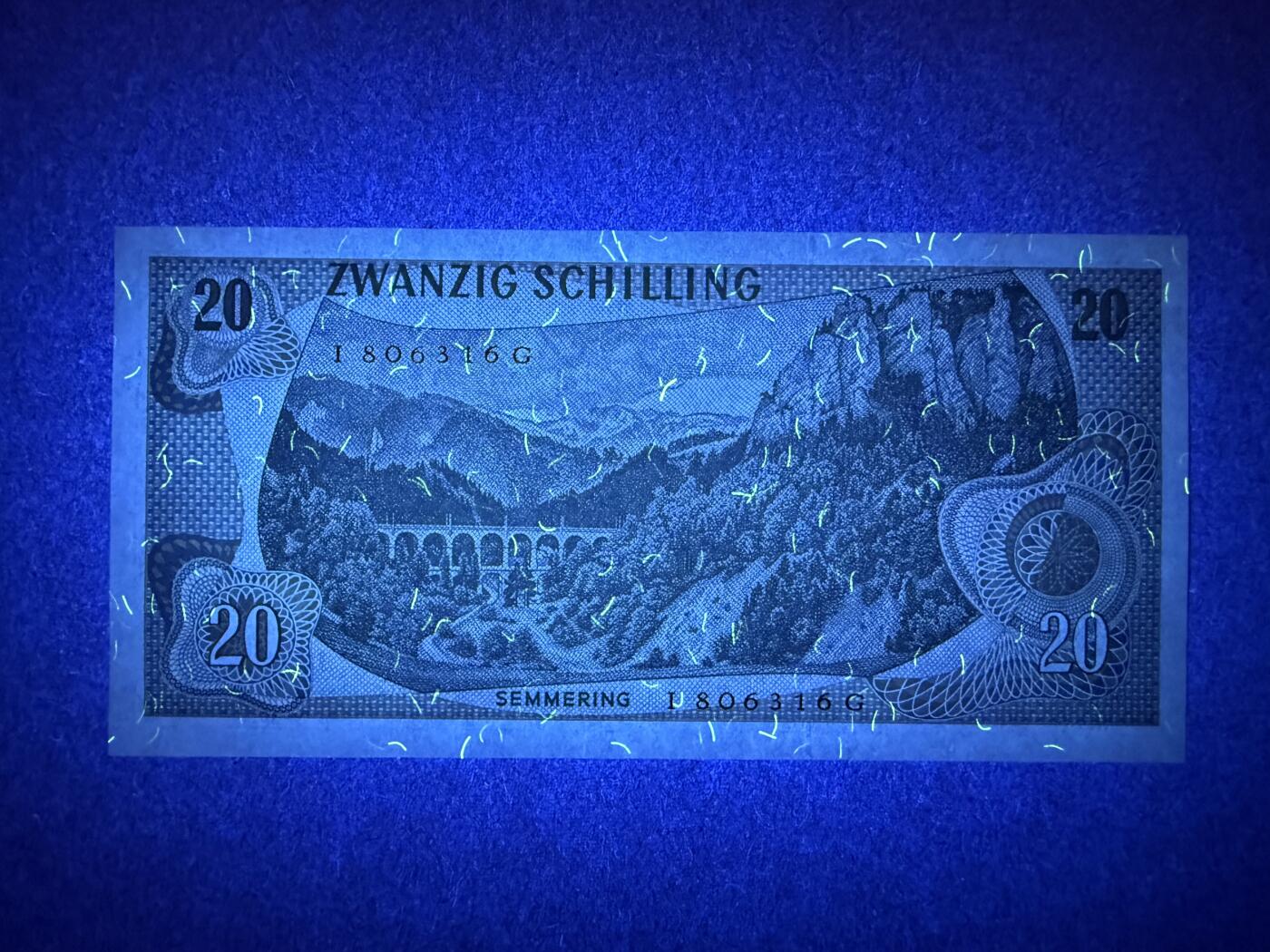 《艾美收藏》第220期-11.16周日外币畅拍场 奥地利20先令 UNC 1967年 意大利工程师盖加 无47