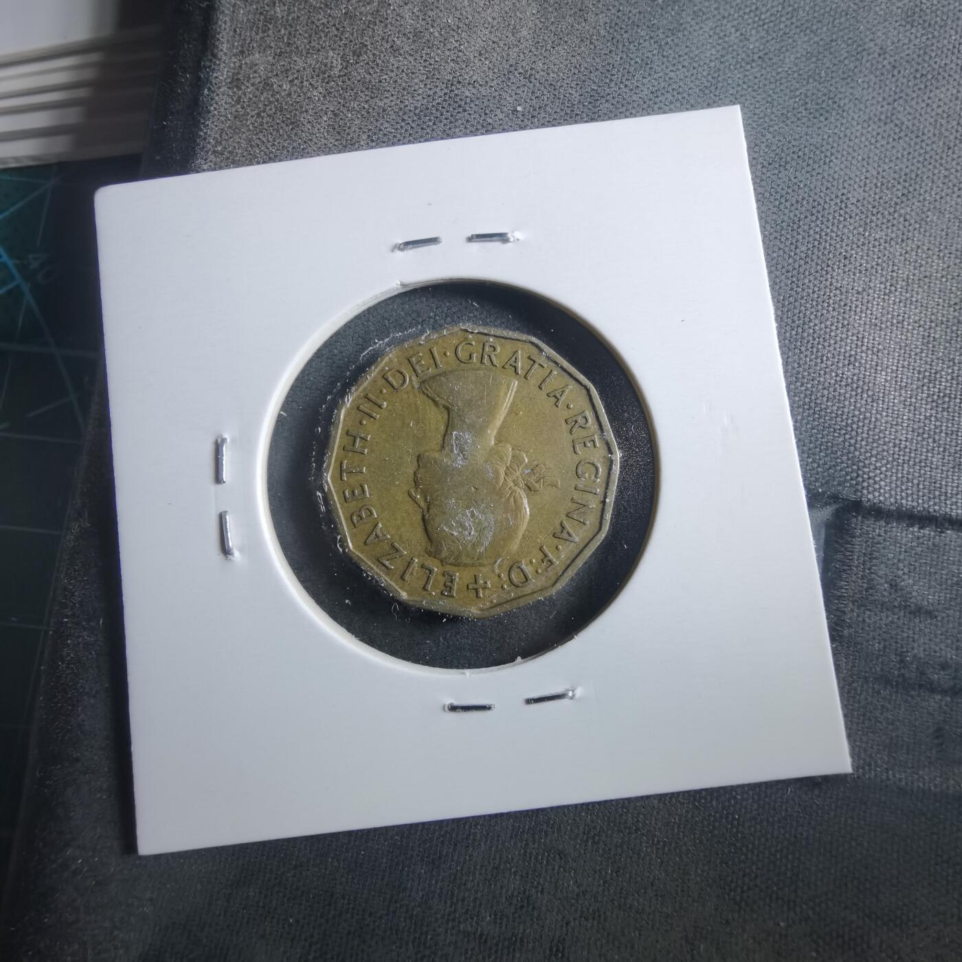 沼泽如烟--第906场 英国1955年3便士