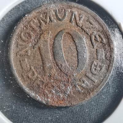 沼泽如烟--第906场 - 德国10芬尼紧急币