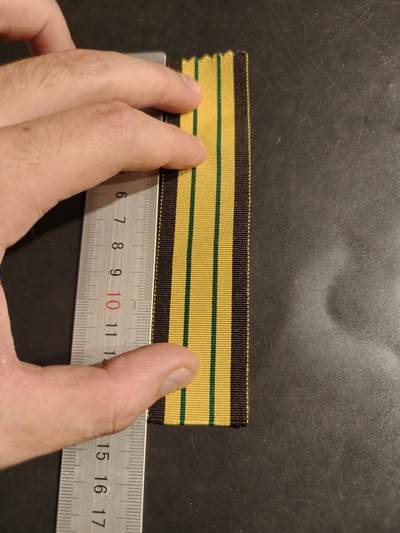 老王徽章第163期 13-15日三场连拍 16日统一发货  13、14日结束后可寄存 - 英国非洲服役绶带   14cm 