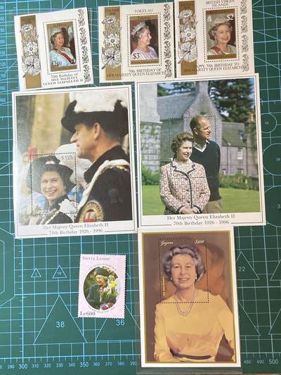 2025年第一百二十九场(总第一百五十五场）外国邮票、散币场(免佣金) - 新邮票7枚