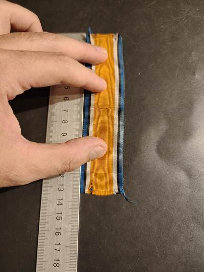 老王徽章第163期 13-15日三场连拍 16日统一发货  13、14日结束后可寄存 - 英国一战纪念绶带  13cm 