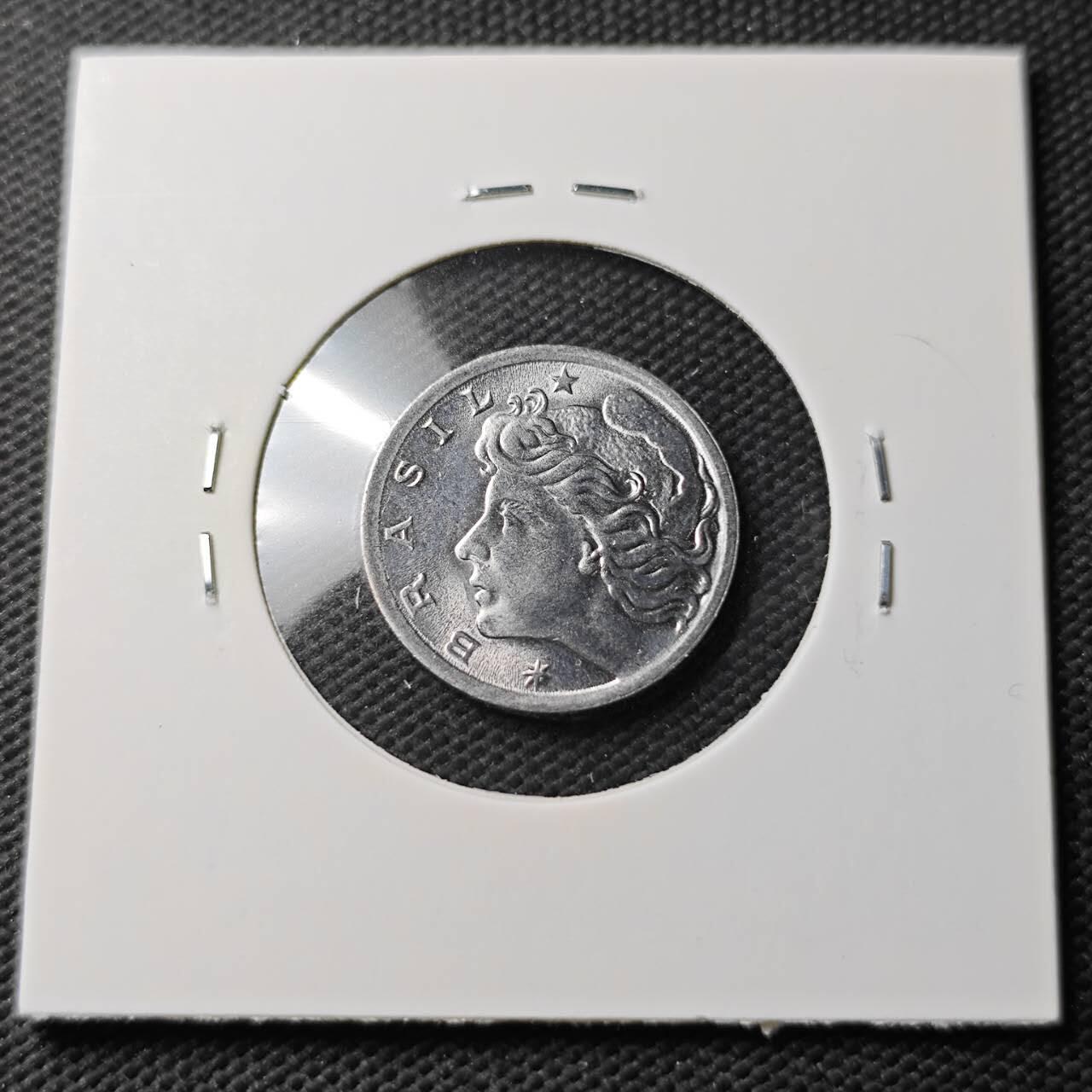 KK钱币收藏小铺  第371场  2月预留时间 周末发货  巴西2分纪念币