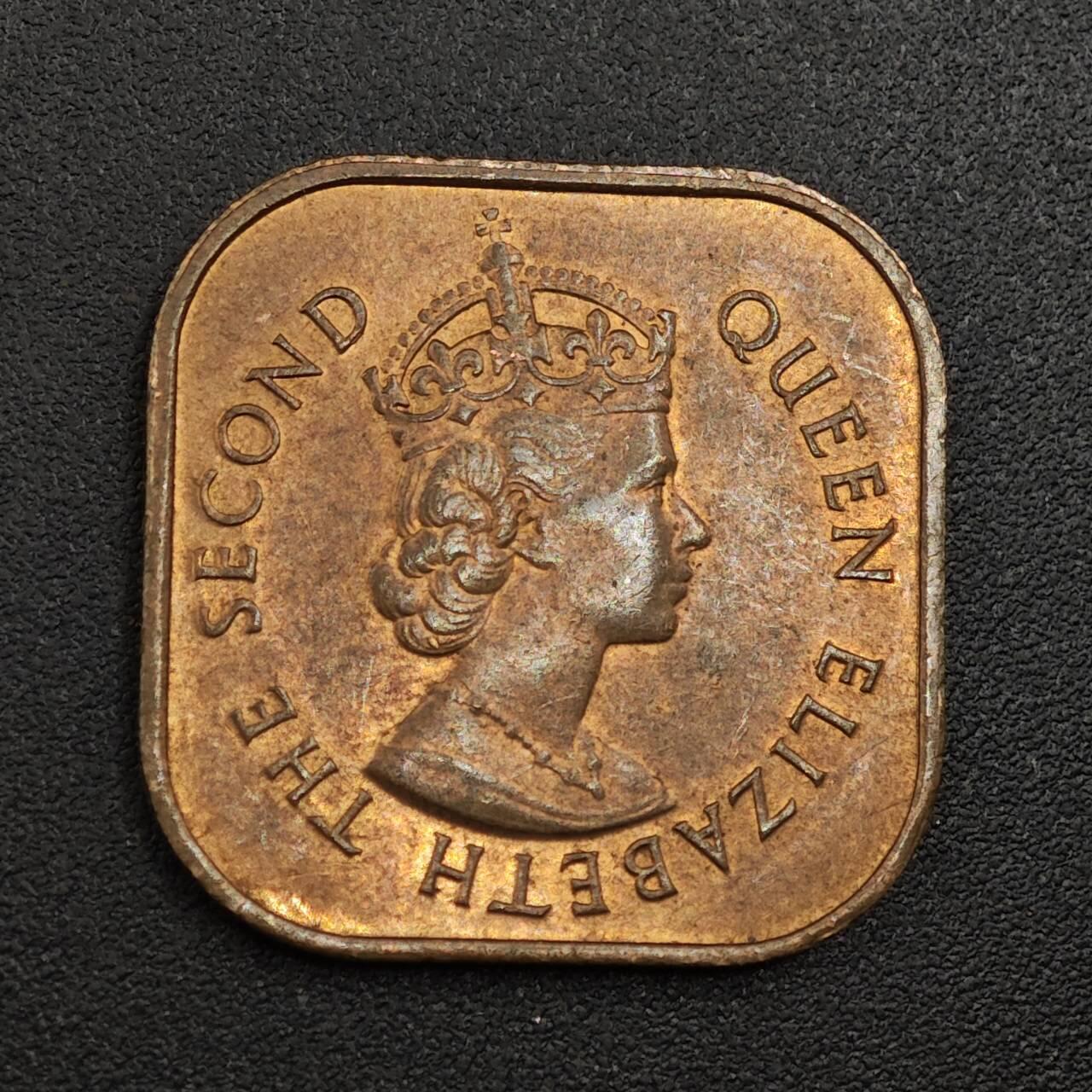 【淘币小摊】限时拍第七百九十七拍  老铜币场  满百包邮可预留两周  周一统一发货  马来亚1956年一分铜币