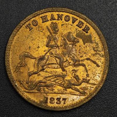 【淘币小摊】限时拍第七百九十七拍  老铜币场  满百包邮可预留两周  周一统一发货  - 英国1840年维多利亚法新代币