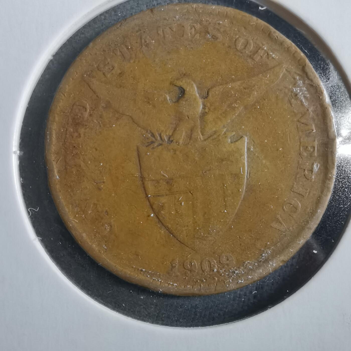 沼泽如烟--第906场 菲律宾1909年一分