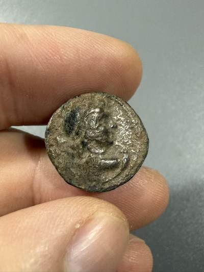 七河·世界币章小拍（总第27期） - 古希腊塞琉古安提柯七世铜币
