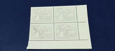 德国邮票专场，都是四方联 德国邮票四方连，1964年发行，西柏林邮票  格林 童话—睡美人，套票之一，品相如图