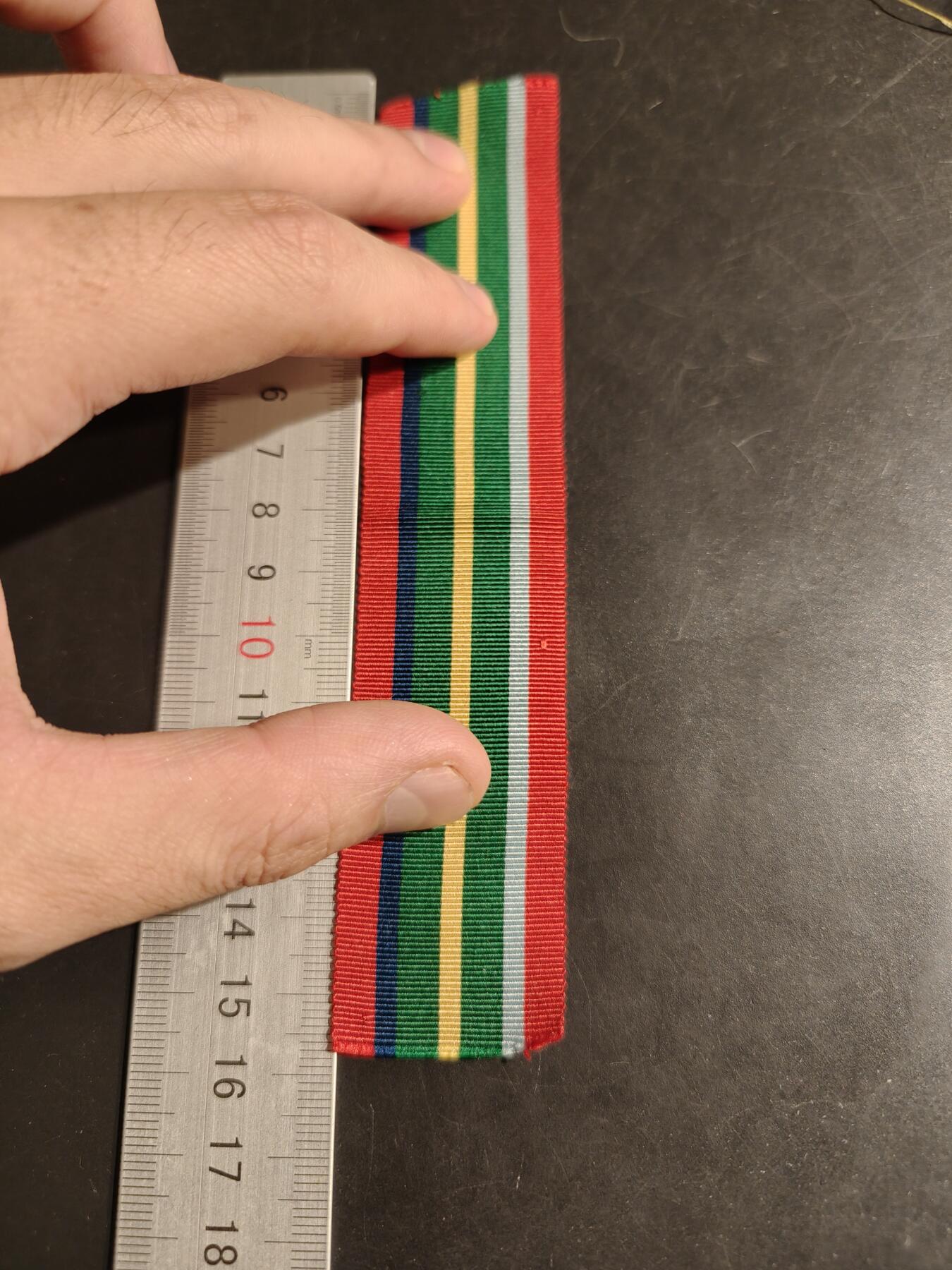 老王徽章第163期 13-15日三场连拍 16日统一发货  13、14日结束后可寄存 英国二战太平洋之星绶带   15.5cm 