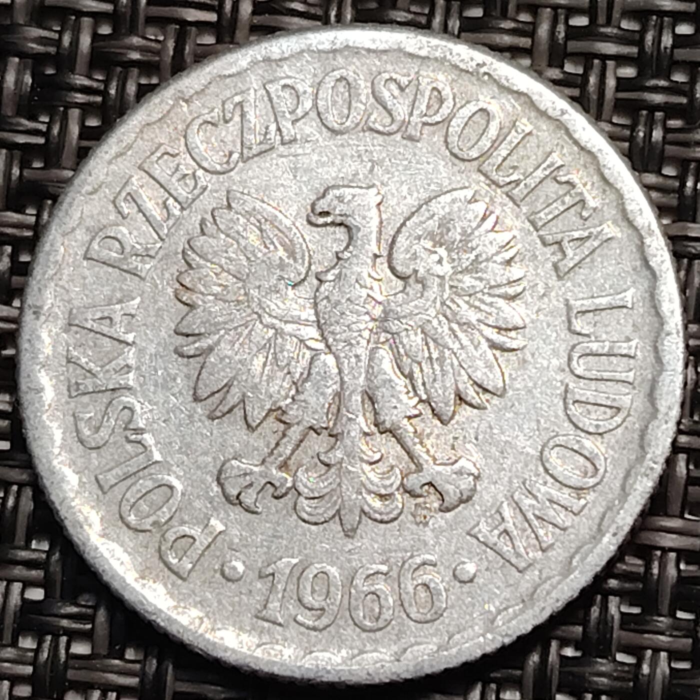 布加迪🐬～世界钱币(上海)🌾第 259 期 /  各国套币和散币 波兰🇵🇱 1966年 1兹罗提