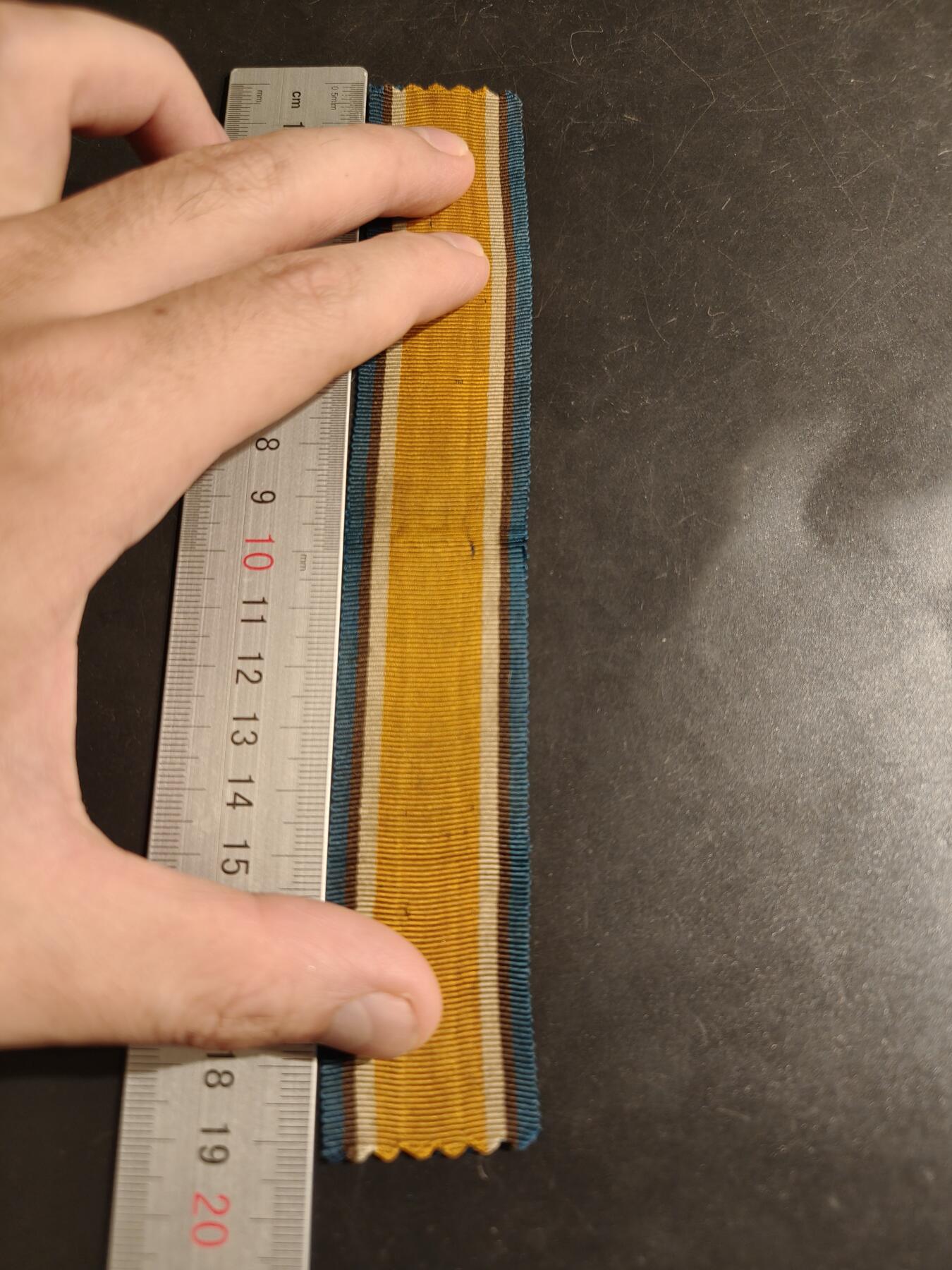 老王徽章第163期 13-15日三场连拍 16日统一发货  13、14日结束后可寄存 英国一战纪念绶带 19cm 