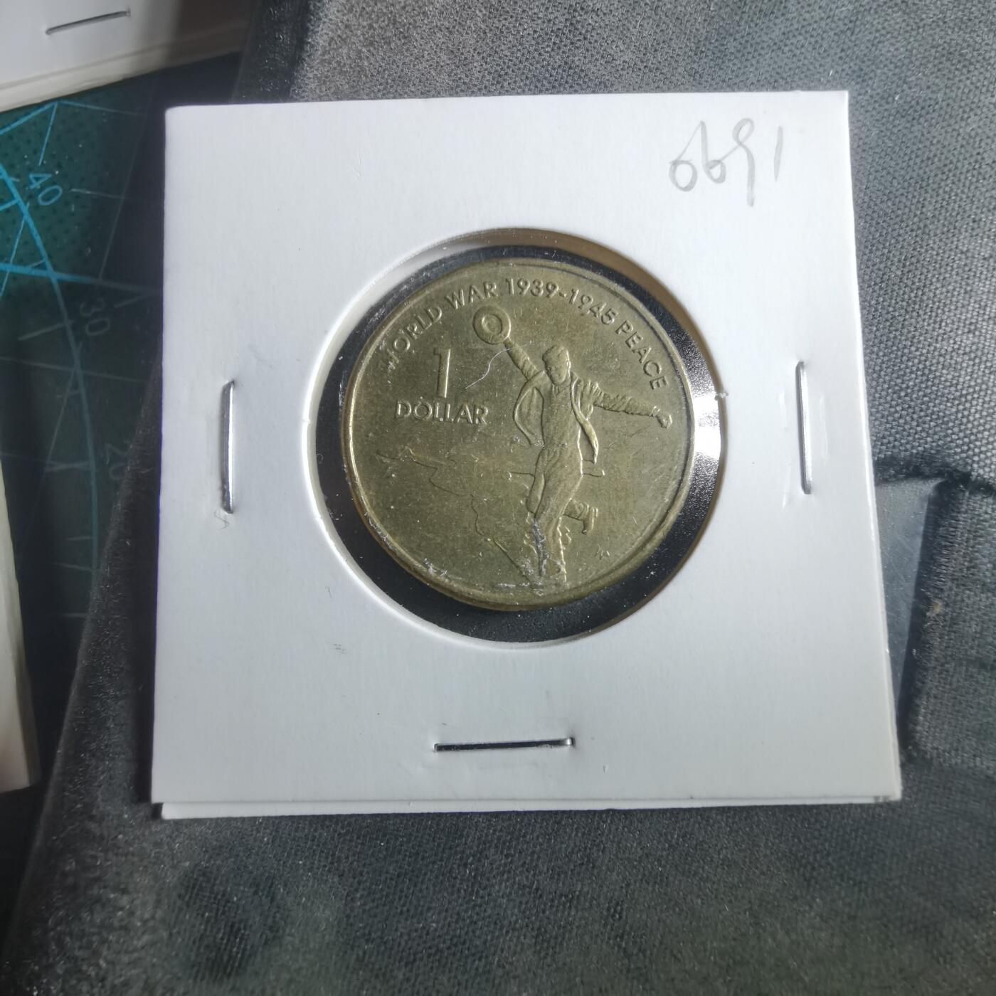 沼泽如烟--第906场 澳大利亚2005年一元纪念币