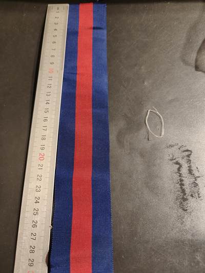 老王徽章第163期 13-15日三场连拍 16日统一发货  13、14日结束后可寄存 -  英国爱七加冕绶带    30cm