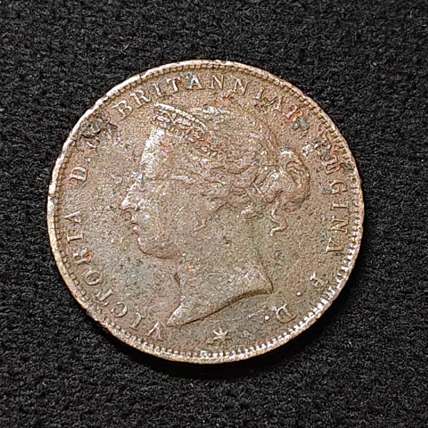 【全场包邮】纯粹捡漏拍478场（免费代拍第15场） 泽西1888年维多利亚女王1/24先令铜币