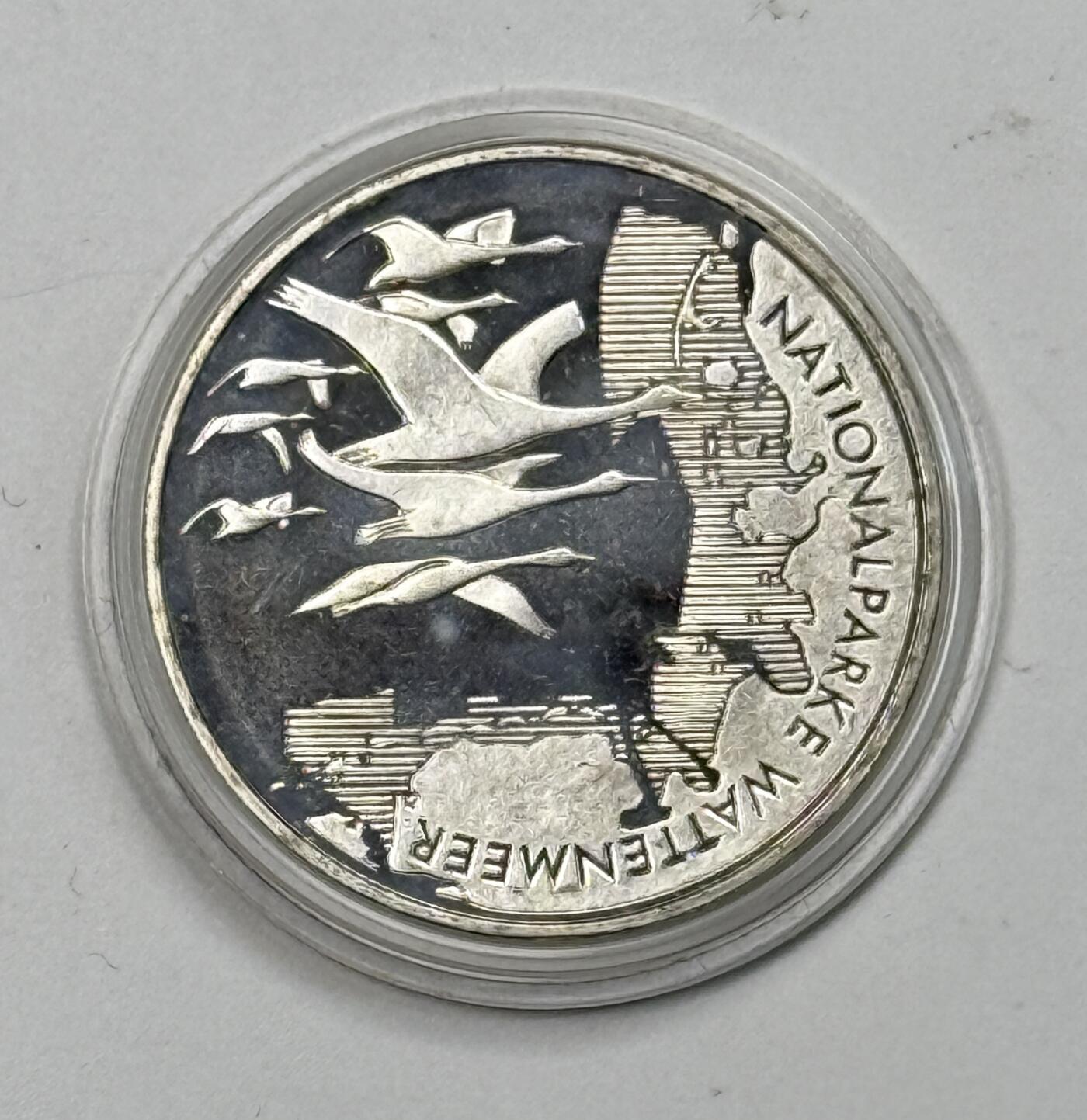 S&S Numismatic世界钱币-拍卖 第115期  德国2004年 瓦滕米尔国家公园 10欧元精制纪念银币 18克925银