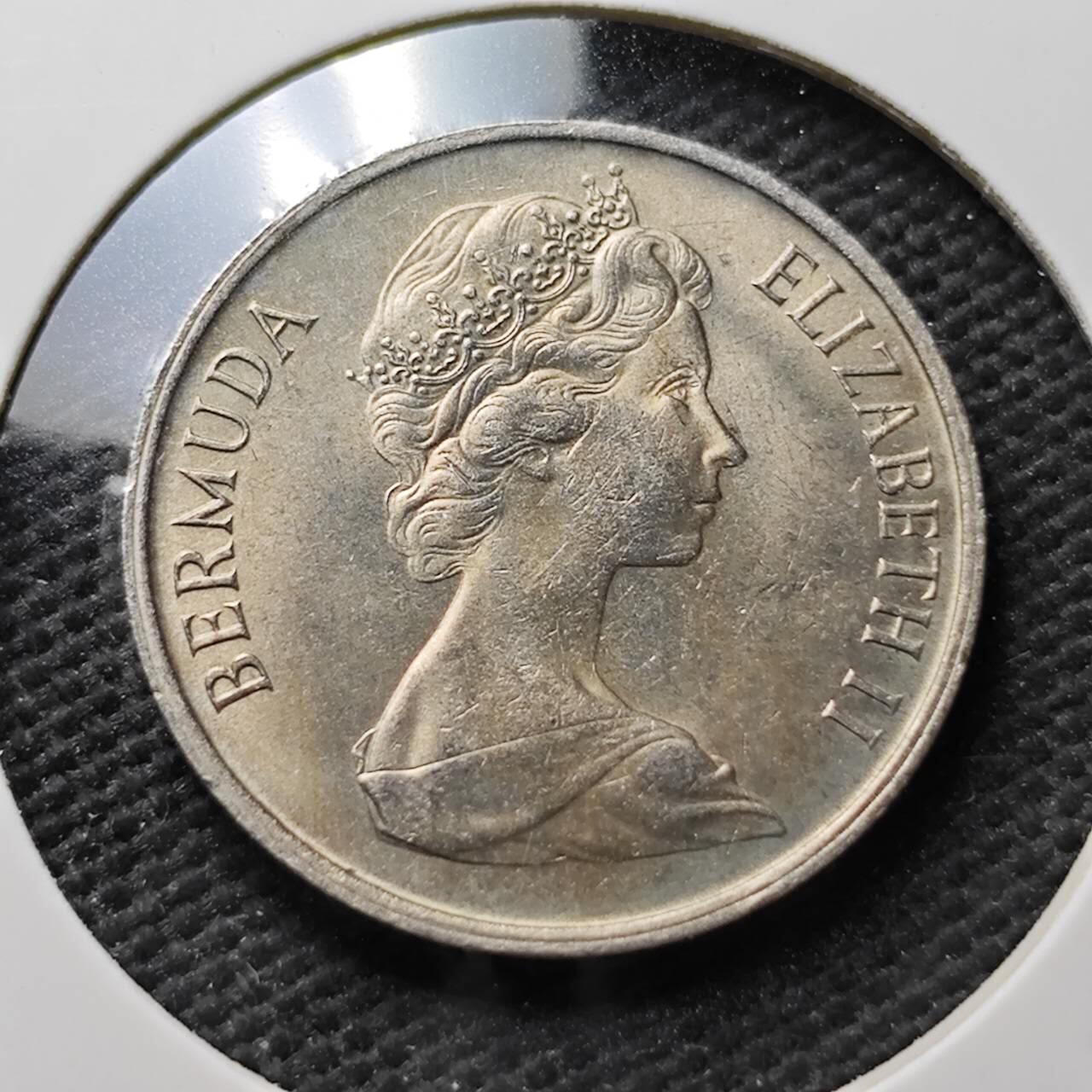 KK钱币收藏小铺  第371场  2月预留时间 周末发货  1970巴哈马5分