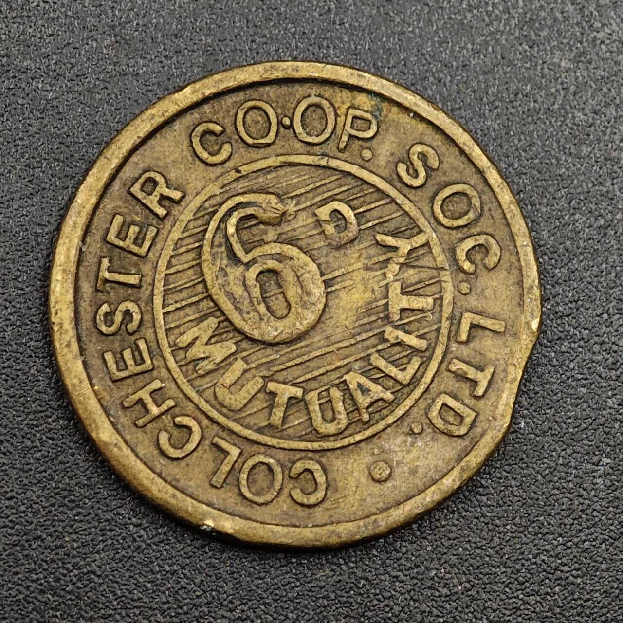 【淘币小摊】限时拍第七百九十七拍  老铜币场  满百包邮可预留两周  周一统一发货  英国6便士铜币代币