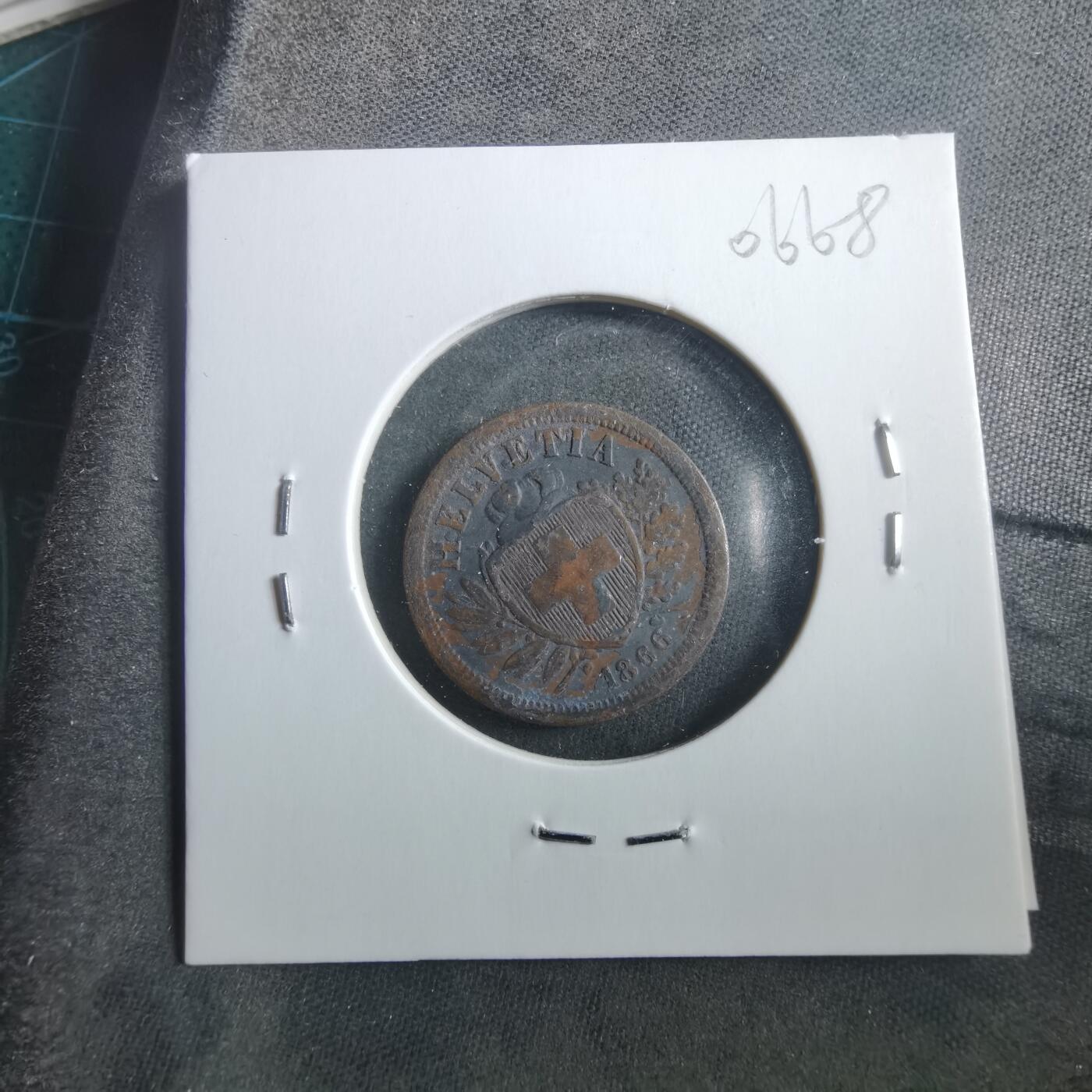 沼泽如烟--第906场 瑞士1866年二分