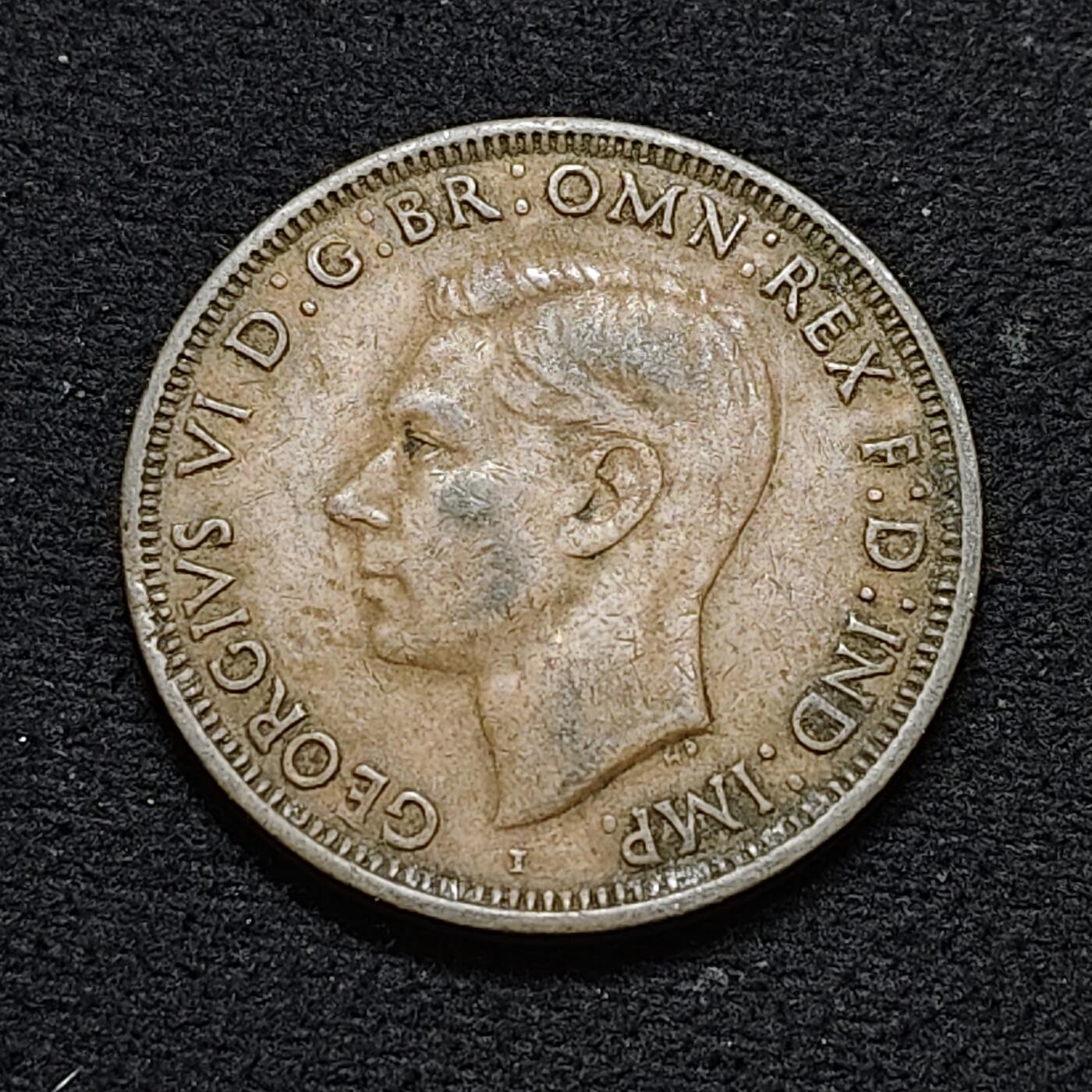 【全场包邮】纯粹捡漏拍478场（免费代拍第15场） 澳大利亚1943年乔治六世1便士铜币