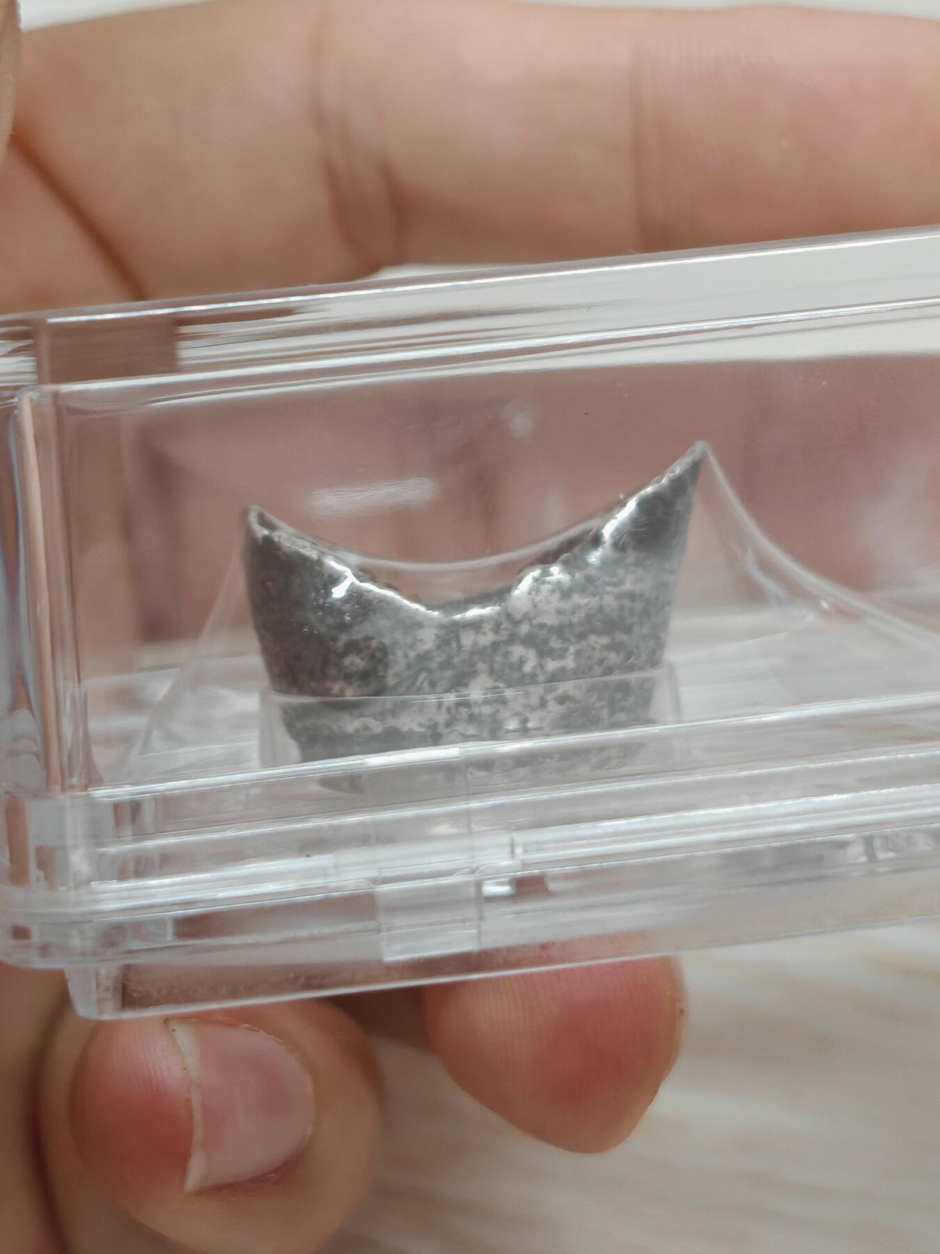 清末民初 福字吉语银锭 一两 字口清晰形制完整（北京公博AU50）