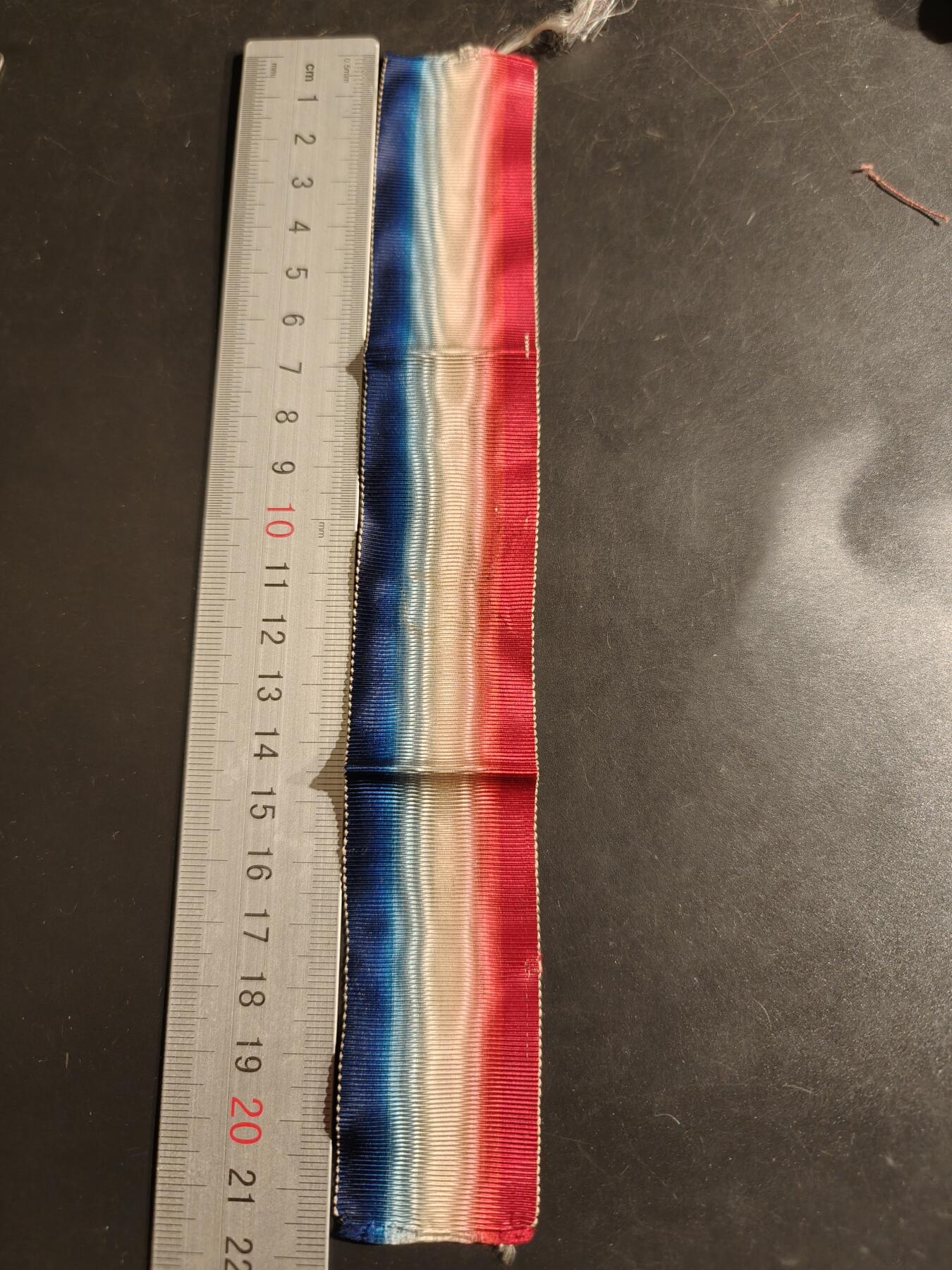 老王徽章第163期 13-15日三场连拍 16日统一发货  13、14日结束后可寄存 英国一战之星绶带  22cm 