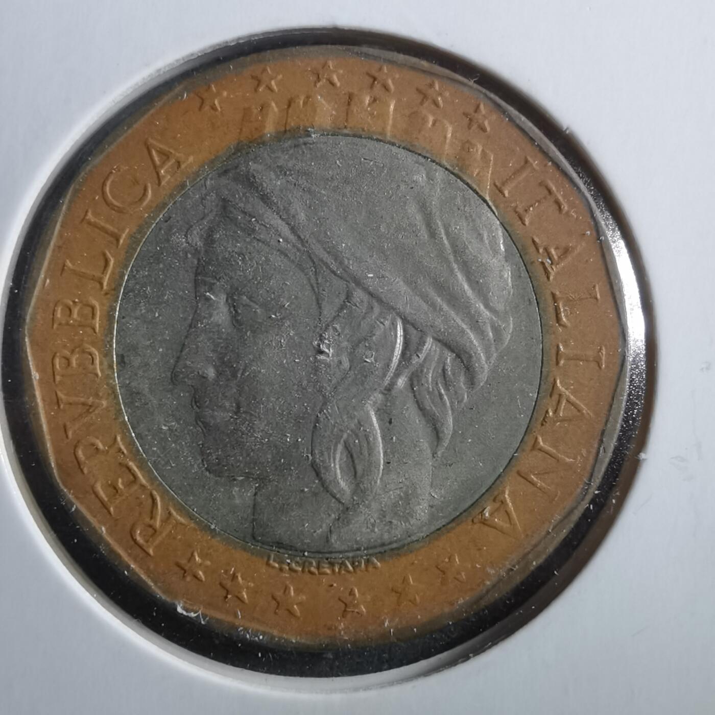 沼泽如烟--第906场 意大利1997年1000里拉