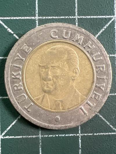 第1048 硬币专场 （无押金，捡漏，全场50包邮，偏远地区除外，接收代拍业务，本店十天发一次货） - 土耳其 1 里拉