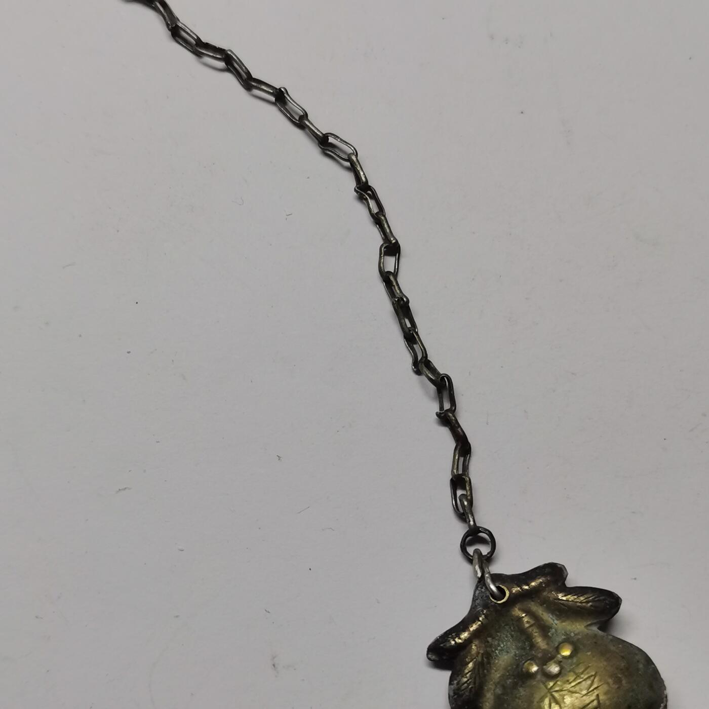 藏珍品阁专场80期 清末老银鎏金吉祥果