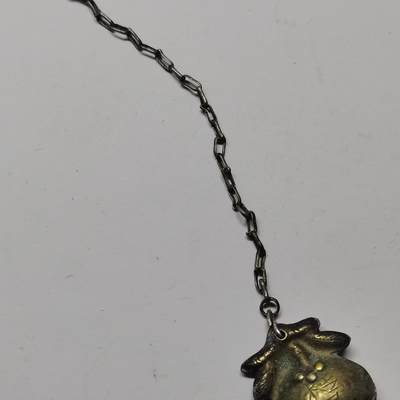 藏珍品阁专场80期 - 清末老银鎏金吉祥果