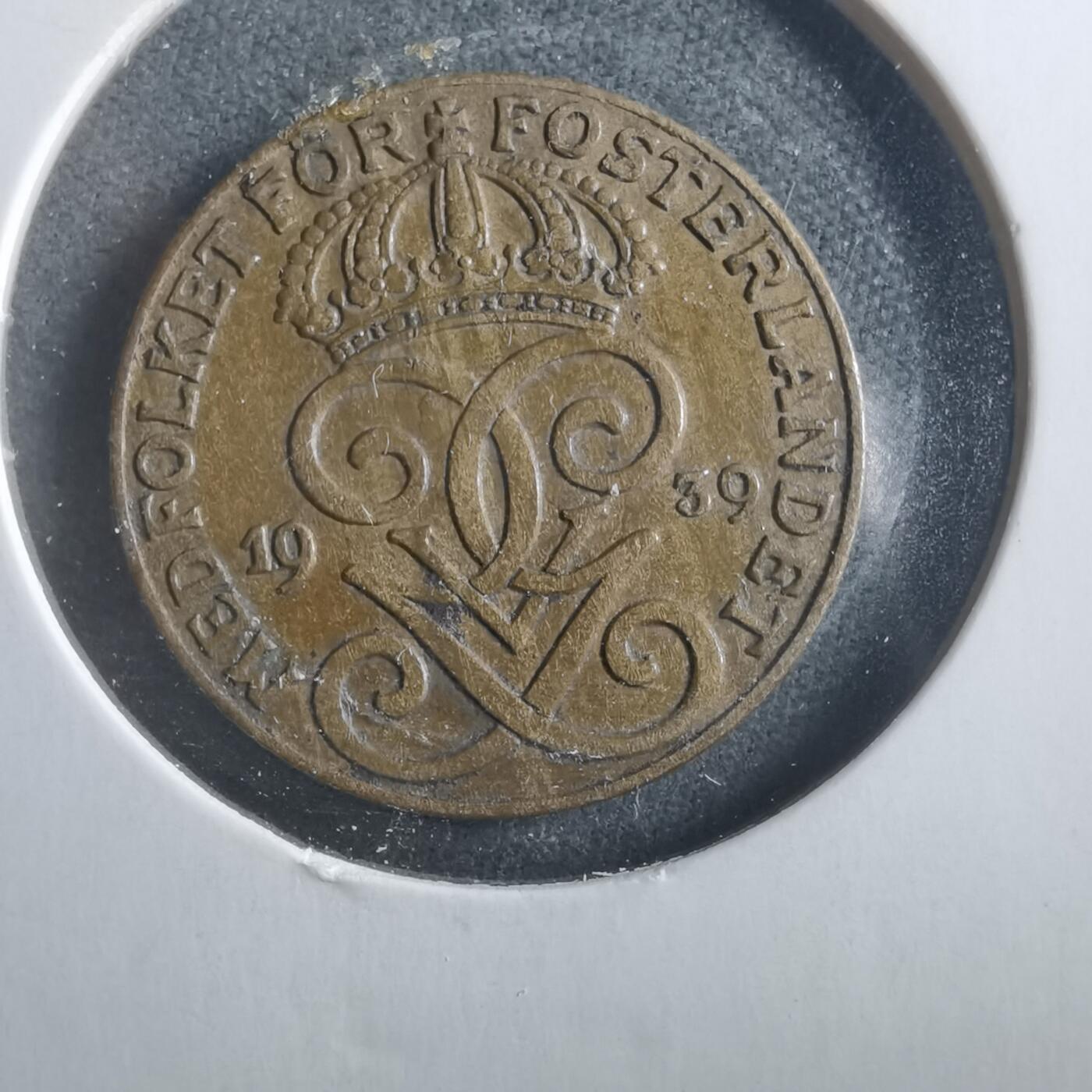 沼泽如烟--第906场 瑞典1939年2欧尔