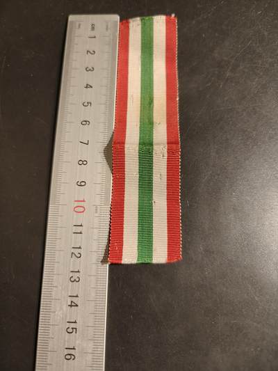 老王徽章第163期 13-15日三场连拍 16日统一发货  13、14日结束后可寄存 - 英国二战意大利之星绶带    12.5cm