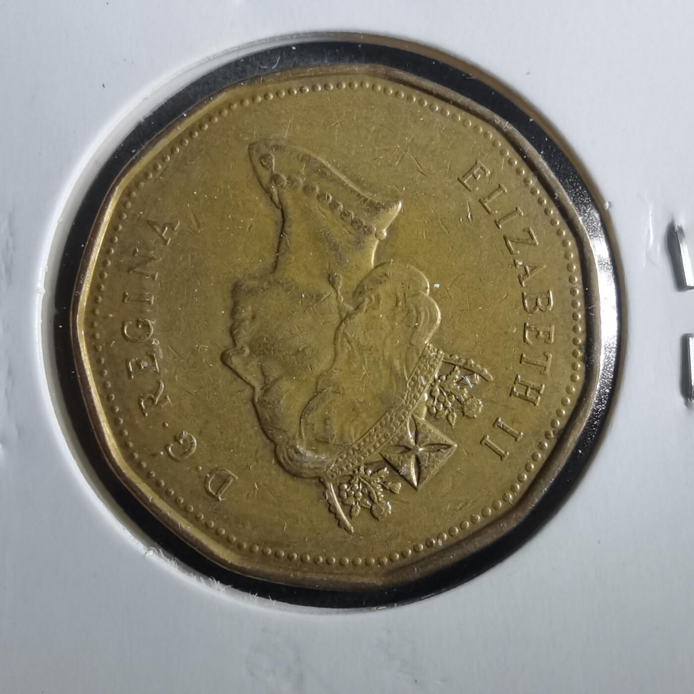 沼泽如烟--第906场 加拿大1993年一元