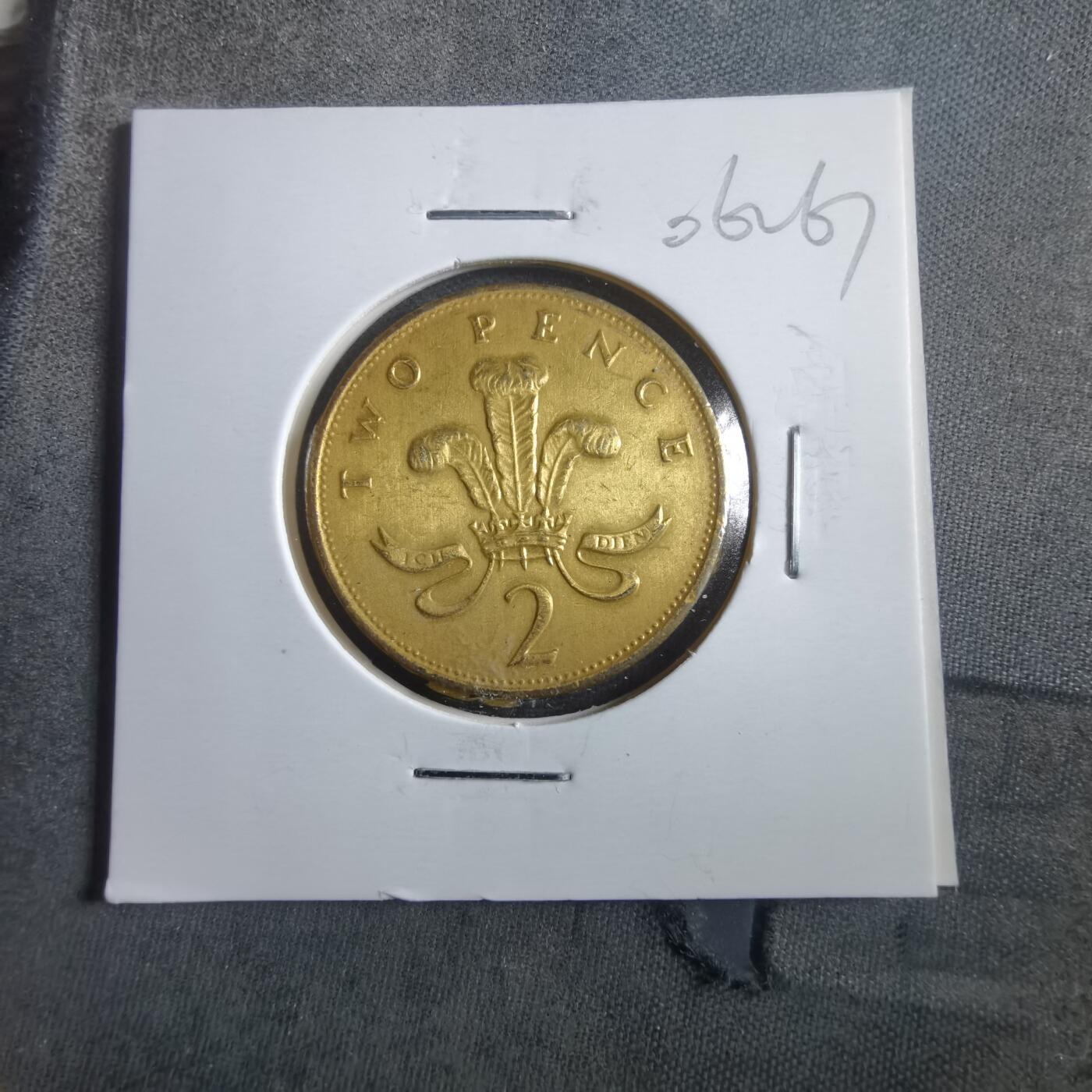 沼泽如烟--第906场 英国1989年2便士