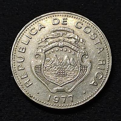 【全场包邮】纯粹捡漏拍478场（免费代拍第15场） - 哥斯达黎加1977年1科朗