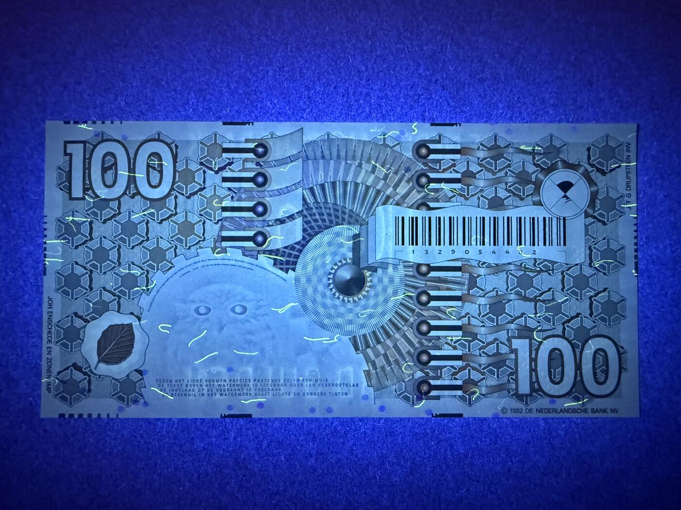 《艾美收藏》第220期-11.16周日外币畅拍场 荷兰100盾 UNC 齿轮版