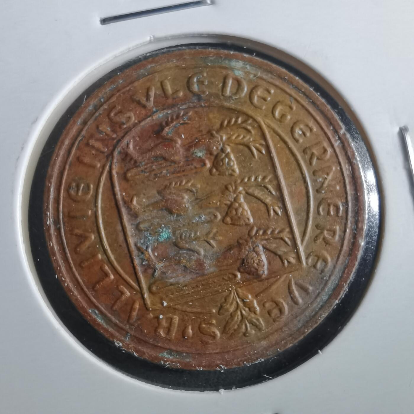 沼泽如烟--第906场 根西1979年2便士